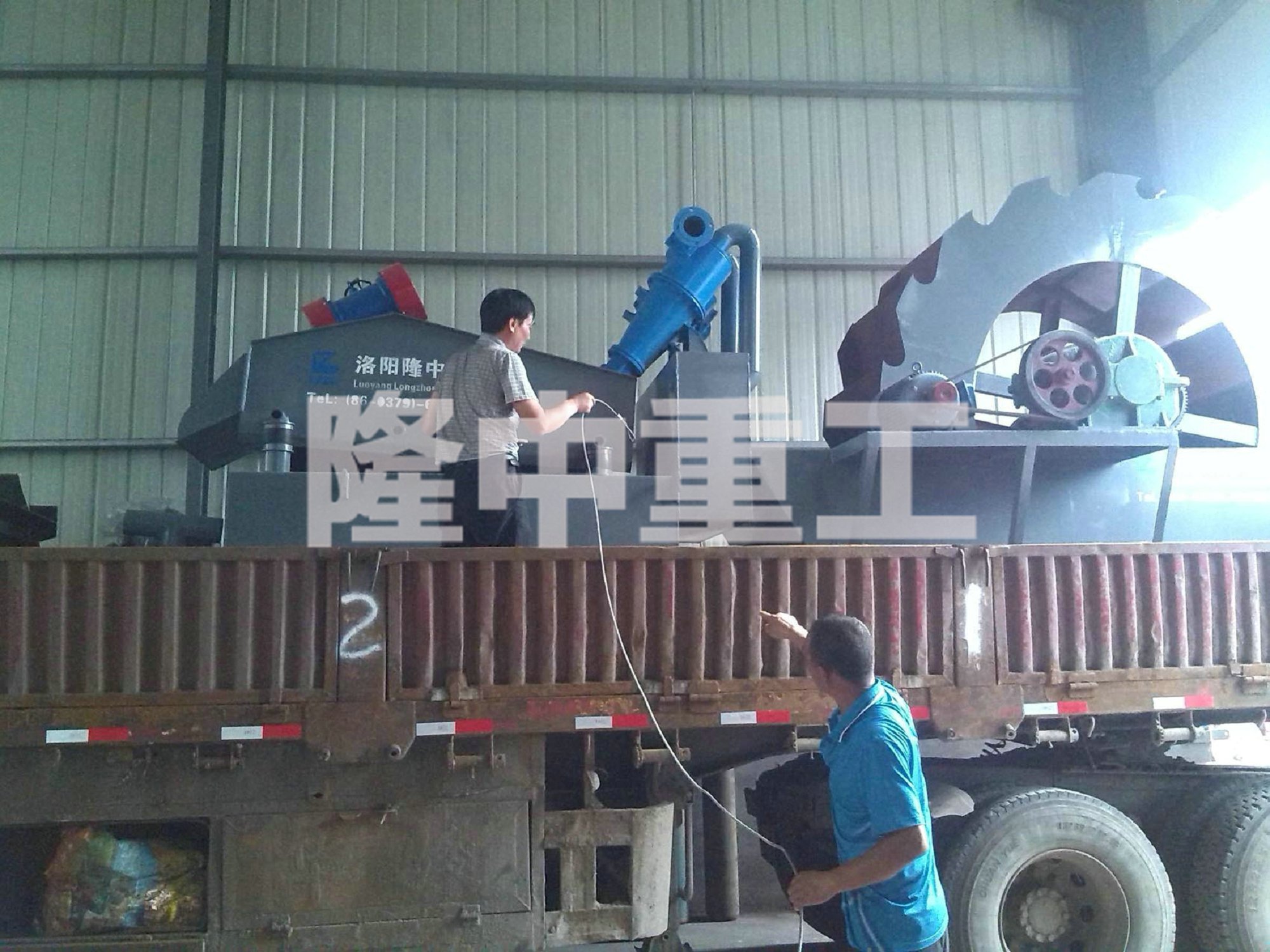 洗砂機、細砂回收機發(fā)貨現(xiàn)場